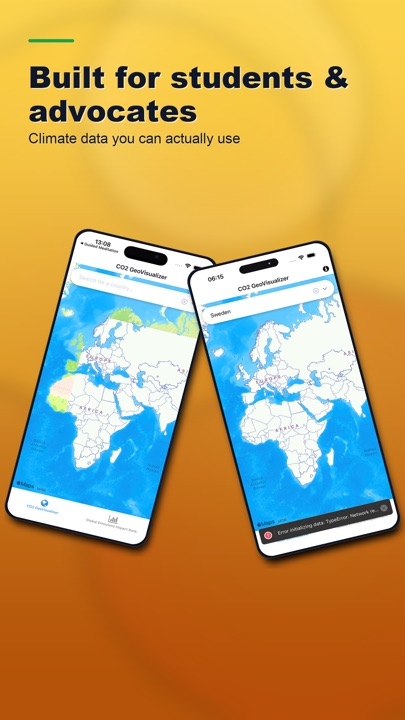 CO2 World Info store screenshot: built for students and advocates